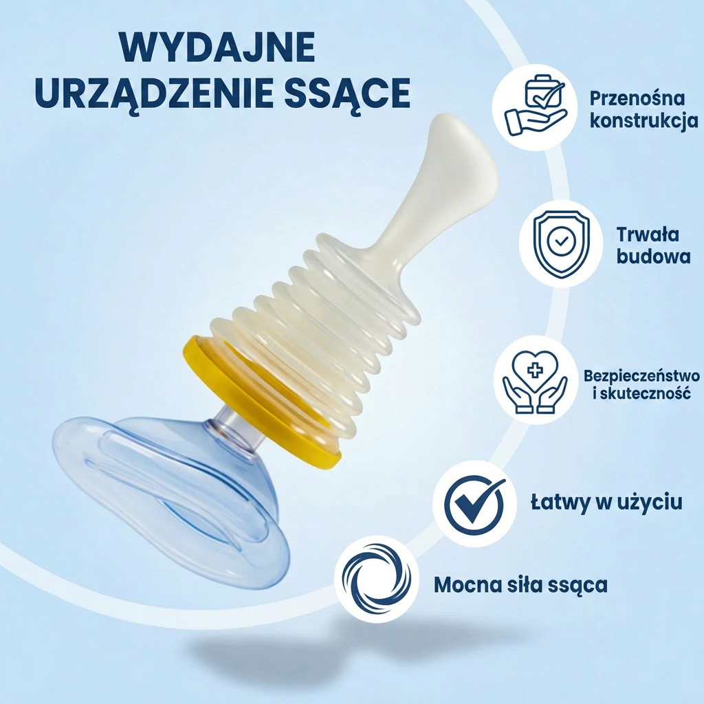 Wydajne urządzenie ssące